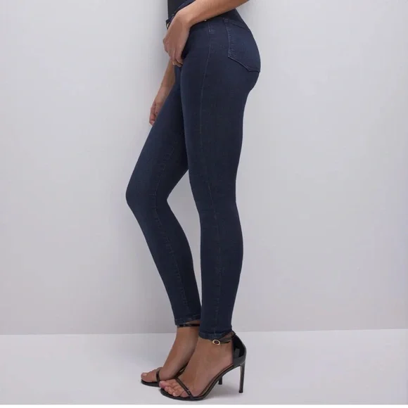 Good American Good Legs Skinny Jeans in Blue224 NWT - Picture 4 of 13